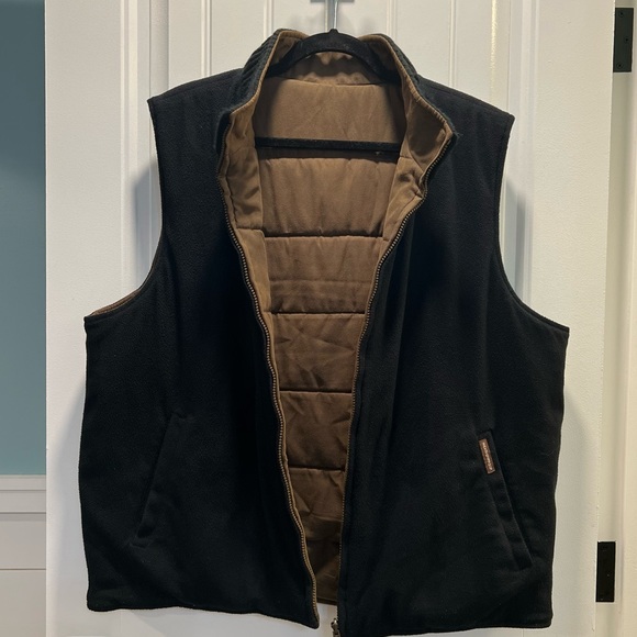 Weatherproof Black/Brown Reversible Vest. Size XL. - Picture 4 of 14